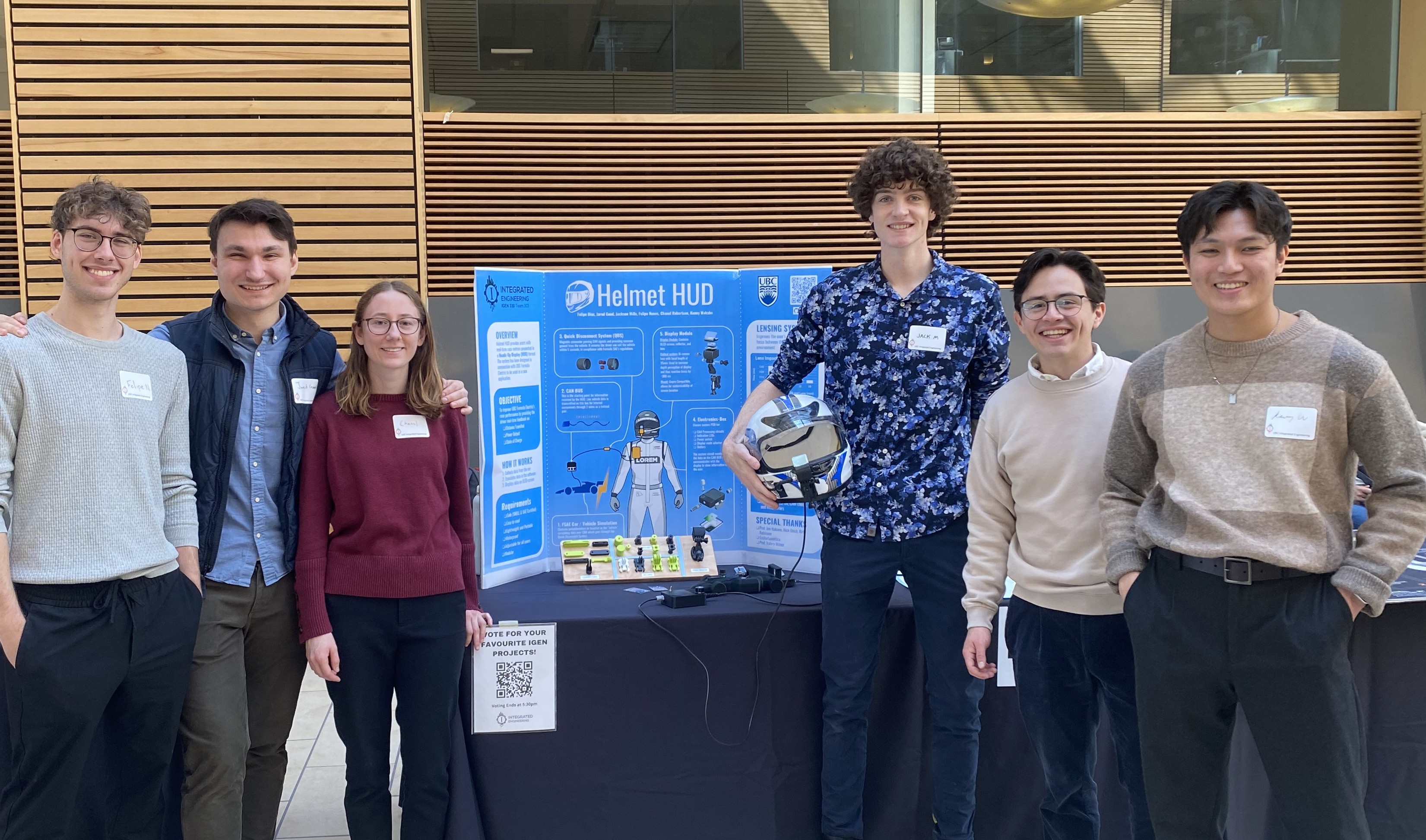 Helmet HUD Team Photo